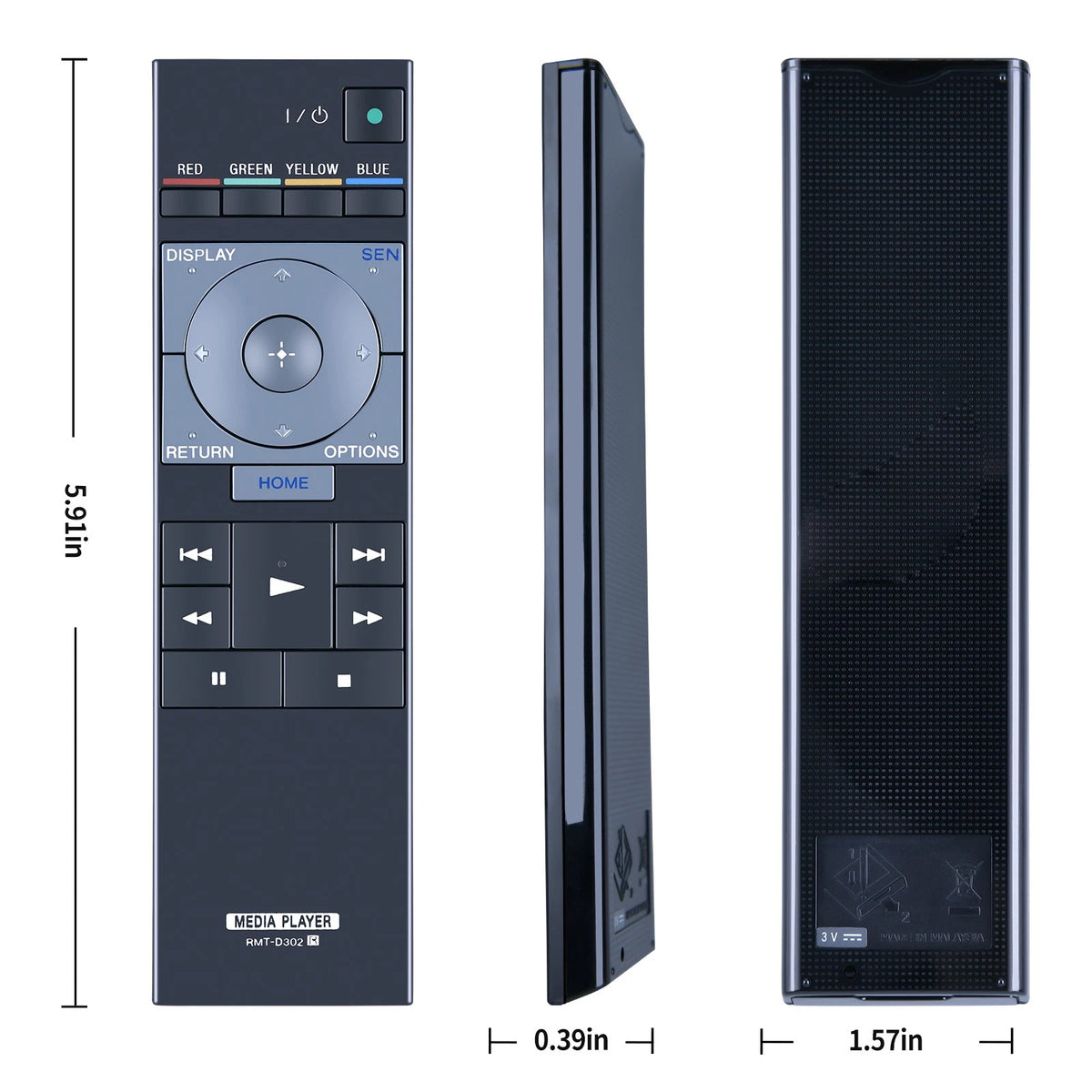 RMT-D302 Remote Control For Sony SMP-N200 SMP-N200C SMP-NX20