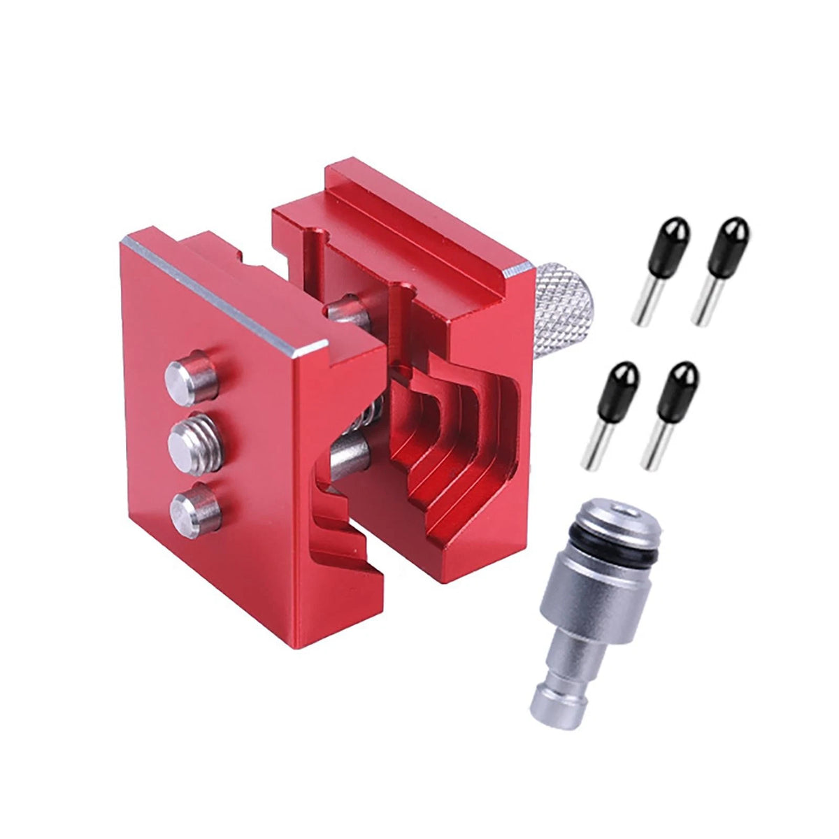 Adjustable Aluminum Alloy Mini Vise for Gundam Model Military Hobby Tool A