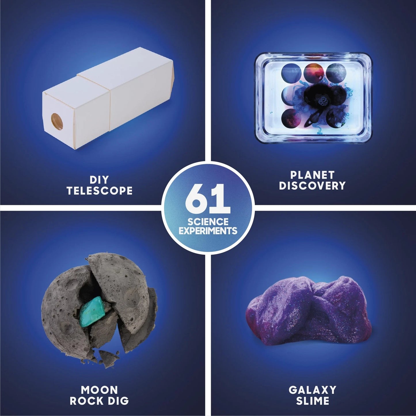Discovery™ Galactic Space Science Kit – 61 12.5" x 3" x 9", Multicolor
