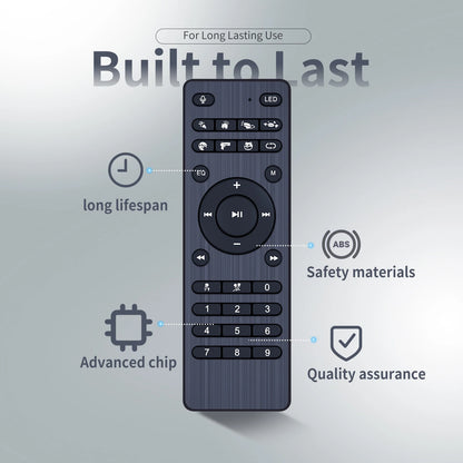 Remote Control For JAUYXIAN D16 Bluetooth Speaker,T11-T Karaoke Machine