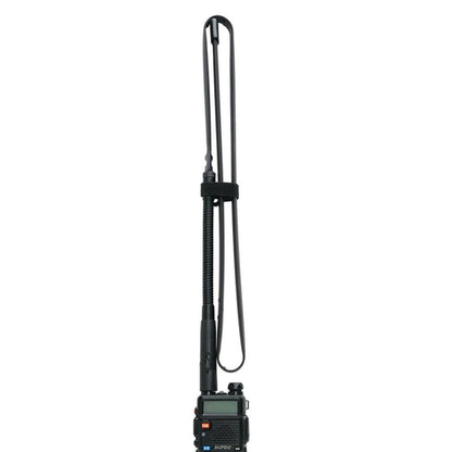 48.8'' Dual Band VHF/UHF Gooseneck SMA-Male CS Antenna For Kenwood Two Way Radio