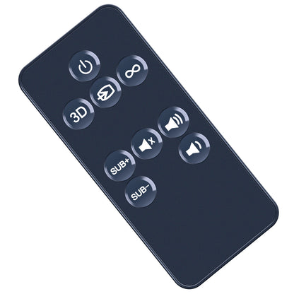 Replacement Remote Control For Klipsch HD Theater SB120 SB 120 TV Sound System