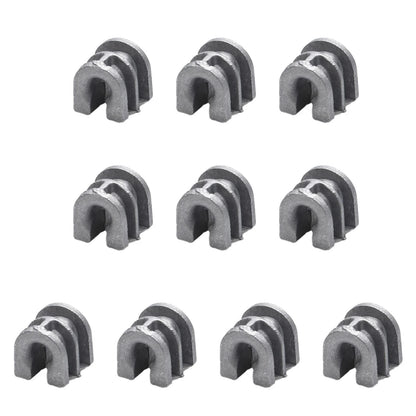 10 Pack Trimmer Head Eyelet Sleeves Fits for Stihl Stops Fraying Cast Aluminum