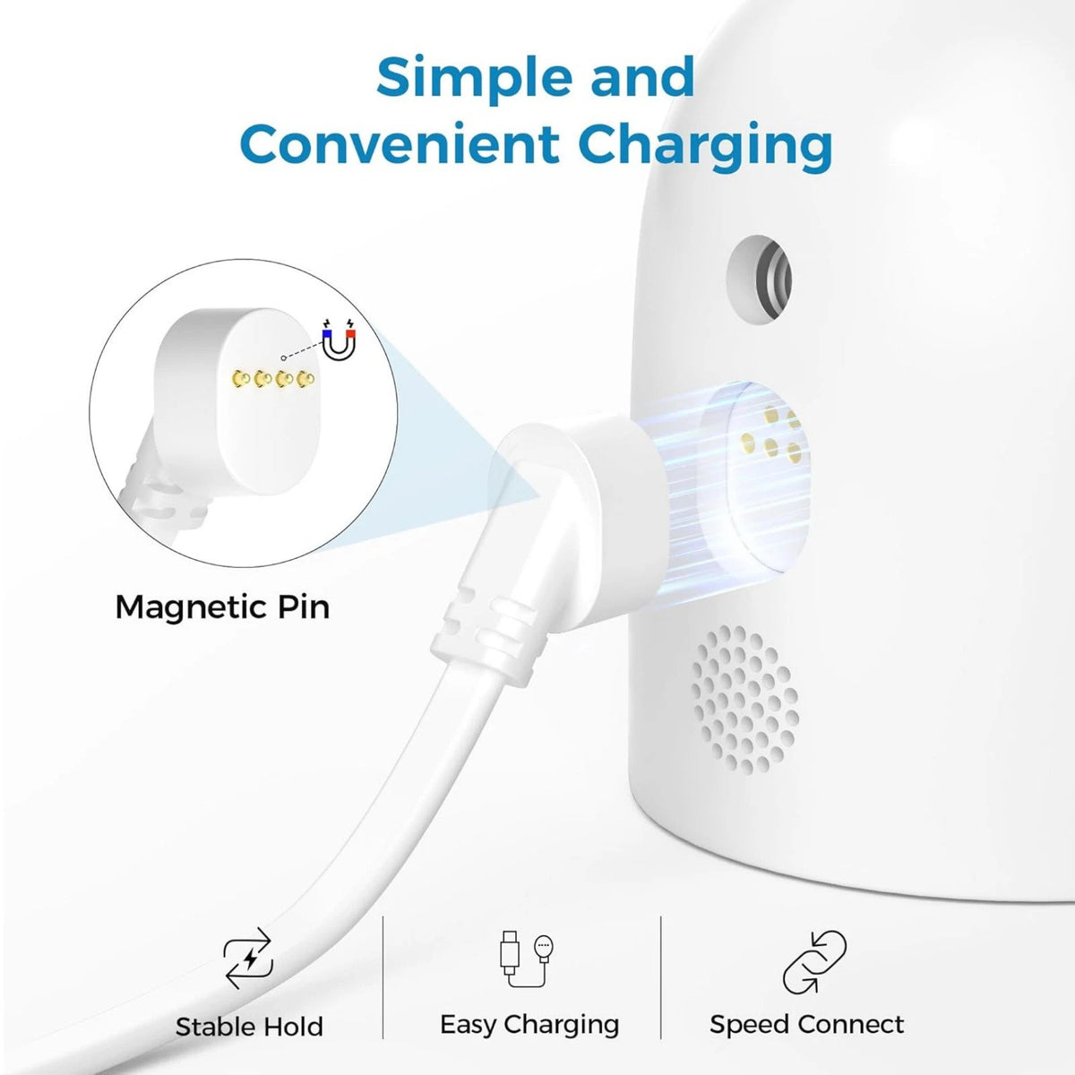 Outdoor Power Cable for Google Nest Cam Battery Magnetic Weatherproof 5.2M