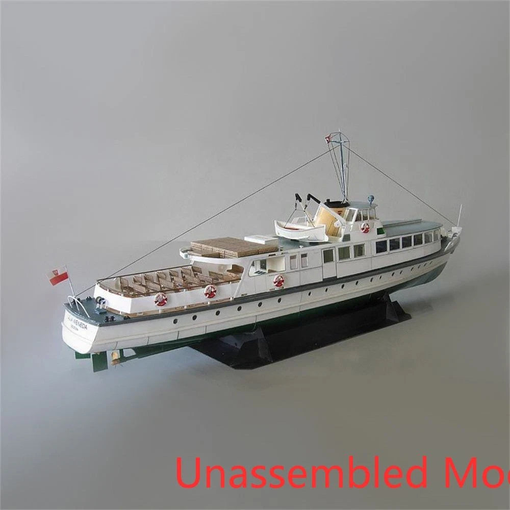 1:100 Unassembled Polish Baltic Fleet Coastal Ferry Lilla Weneda Cruise Ship