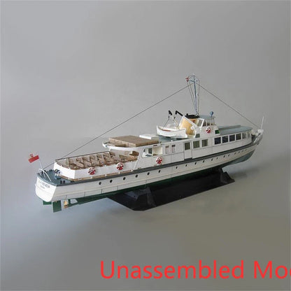 1:100 Unassembled Polish Baltic Fleet Coastal Ferry Lilla Weneda Cruise Ship