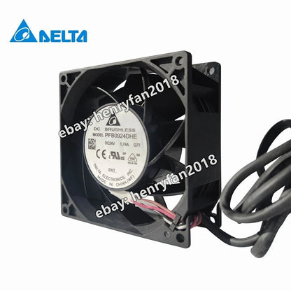 Delta Fan PFB0924DHE DC24V 1.74A 92*92*38MM 4-wire 8000RPM Large Air volume Fan