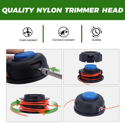 Dalom 128LD Trimmer Head for Husquvarna T25 125L 125LDX 128R 124L 128L 128R...