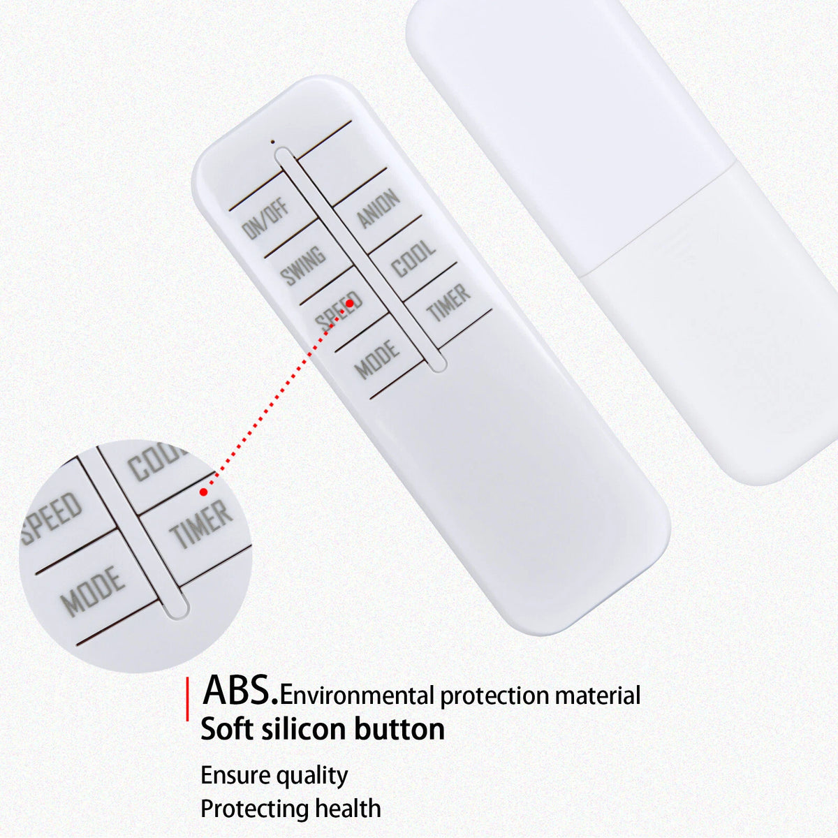 Replacement Remote Control For COSTWAY Portable Evaporative Air Cooler