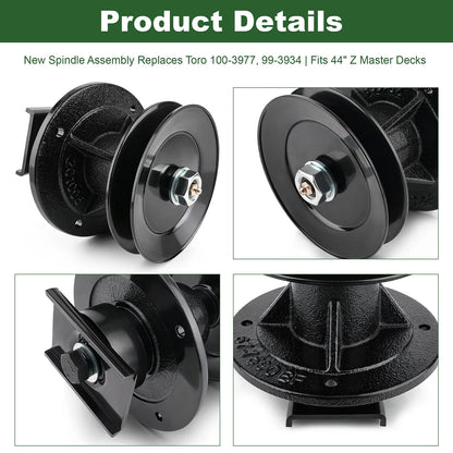44" Deck Spindle Assembly for Toro Z Master Z147 Z148 Z150 100-3977 99-3934