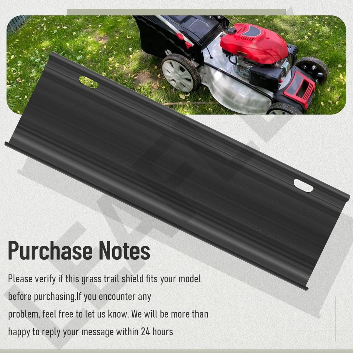 534779001 16'' Rear Skirt/Guard Flap Compatible with Ryobi, for 40V 20...