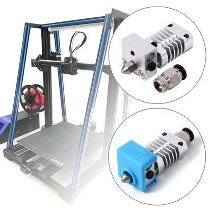 Full Metal 3D Printer Nozzle Extruder Kit For Ender 3 5 Pro CR10 CR10S