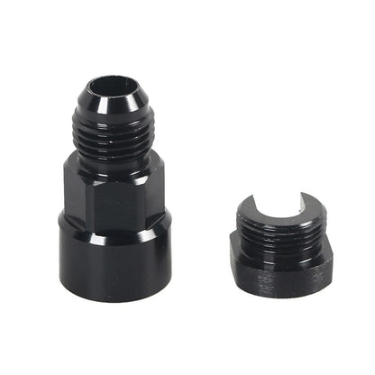 2pcs 6AN Male to 3/8"& 5/16" Hardline Tube Fuel Line Fitting Compression Adapter