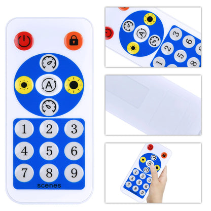 WS2812B WS2811 WS2813 WS2815 1903 SP602E Bluetooth Controller w/4 Signal Outputs