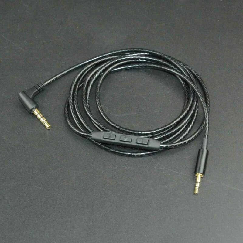 3.5mm To 2.5mm Audio Cable w/ Control For AKG K450 K451 K452 K480 Q460 Headset