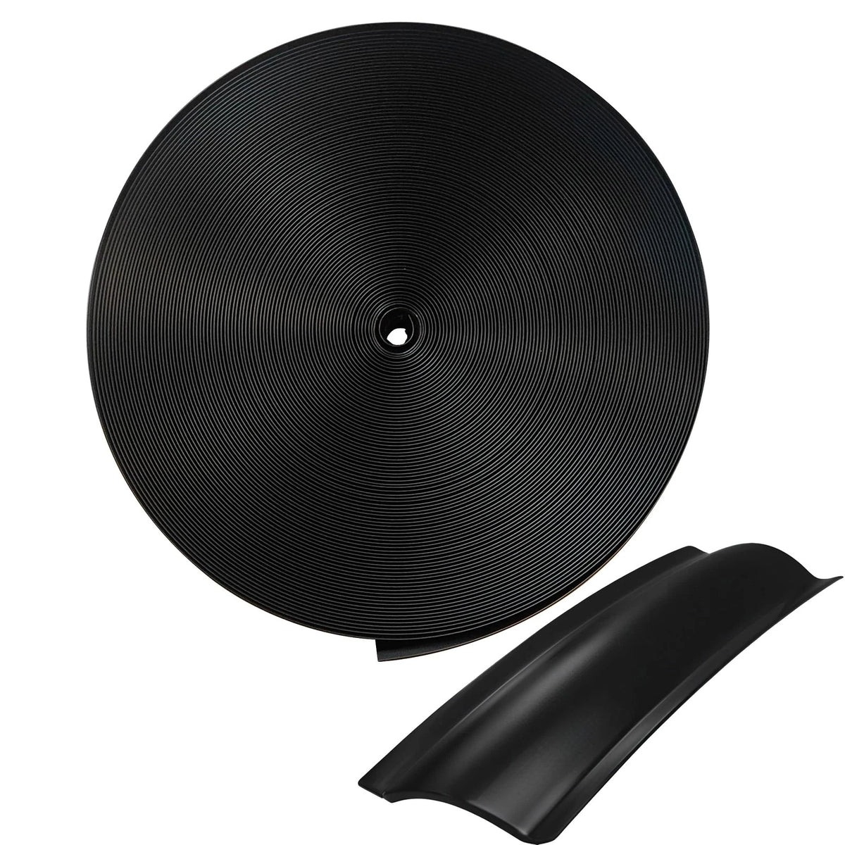 Reggory 1" RV Trim Molding Insert, 100ft UV Resistant 1200"L x 1"W, Black