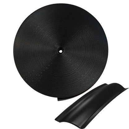 Reggory 1" RV Trim Molding Insert, 100ft UV Resistant 1200"L x 1"W, Black