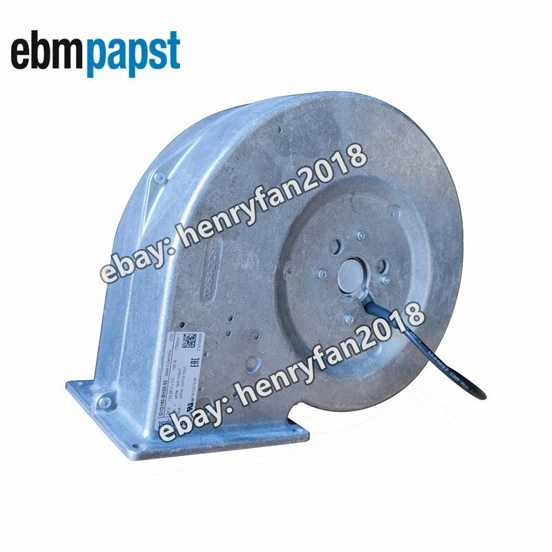 Ebmpapst G1G160-BH29-52 Centrifugal EC Blower Fan 24VDC 105W 5.8A Gas Boiler Fan