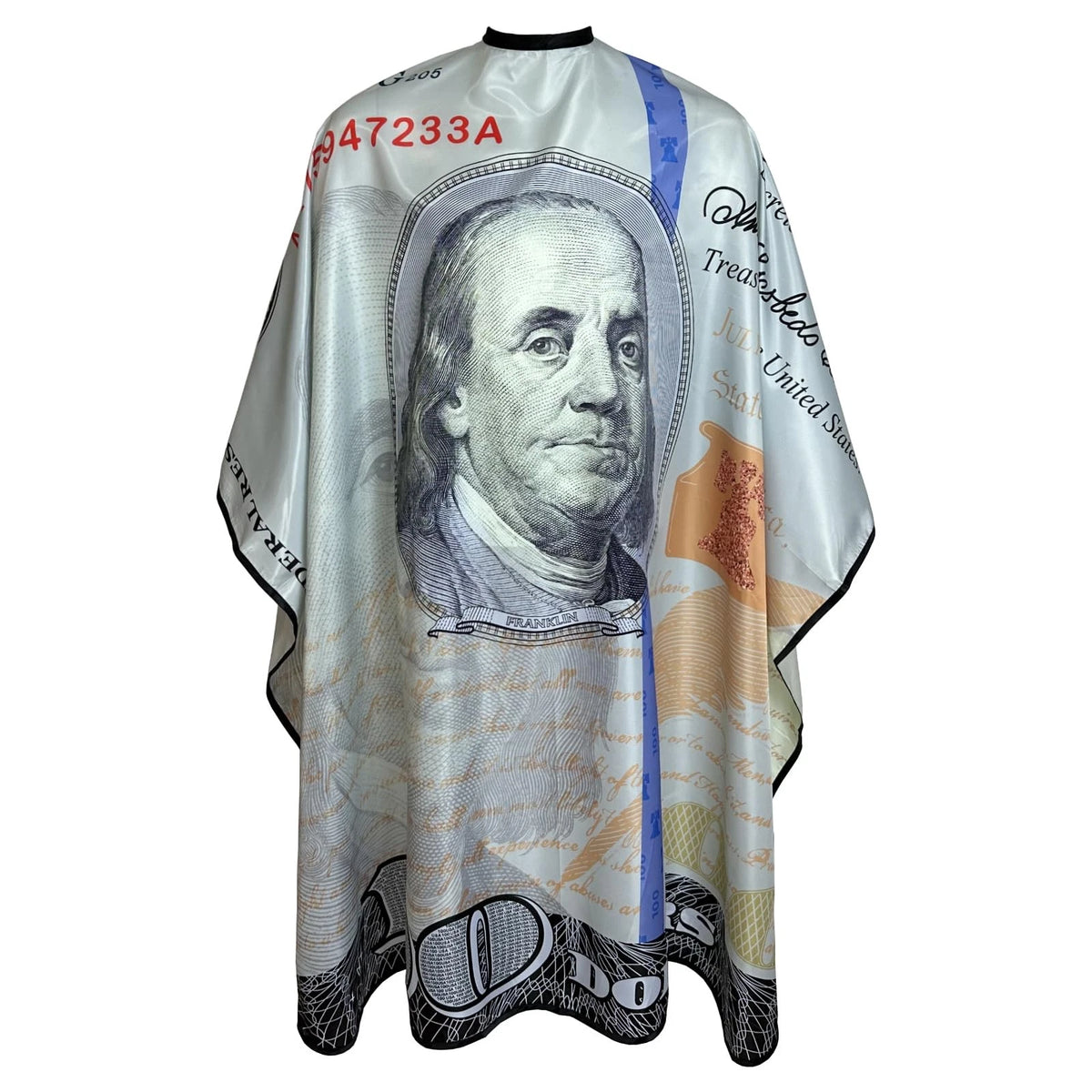 Barber Capes for Men, Hair Cutting Cape with Copper 63"*56", Dollar Style