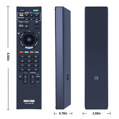 RM-GD009 Remote Control For Sony Bra TV KDL-55EX500 KDL46EX500 KDL40EX500