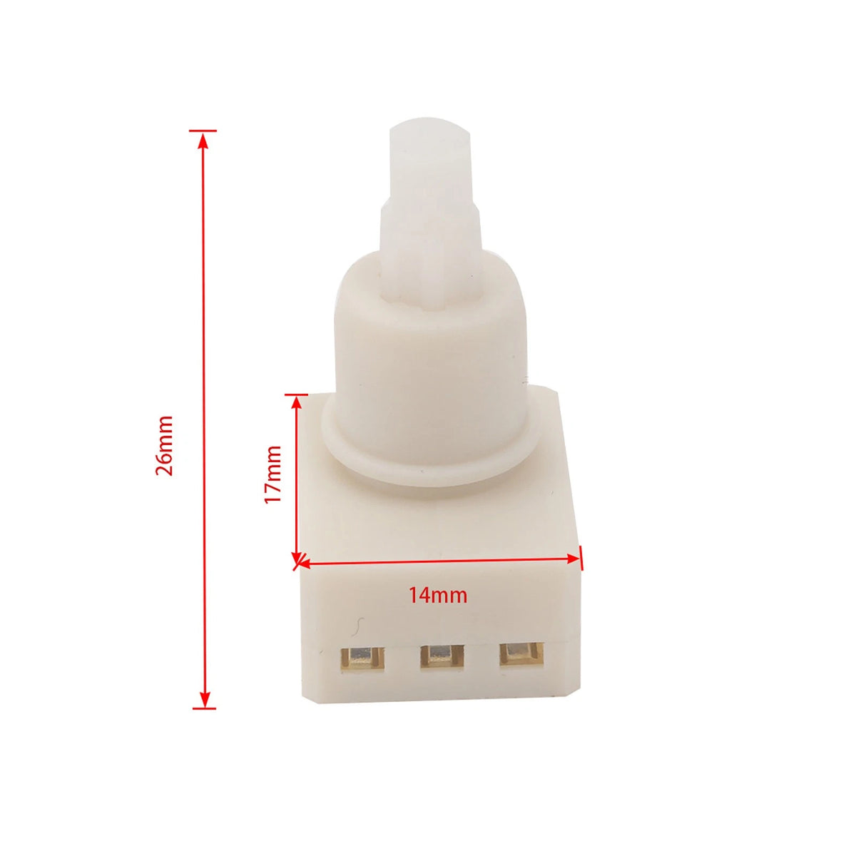 2Pcs ABS Car Interior Dome Reading Light Map Lamp Switch Button For Honda  CR-V