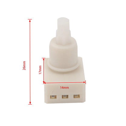2Pcs ABS Car Interior Dome Reading Light Map Lamp Switch Button For Honda  CR-V