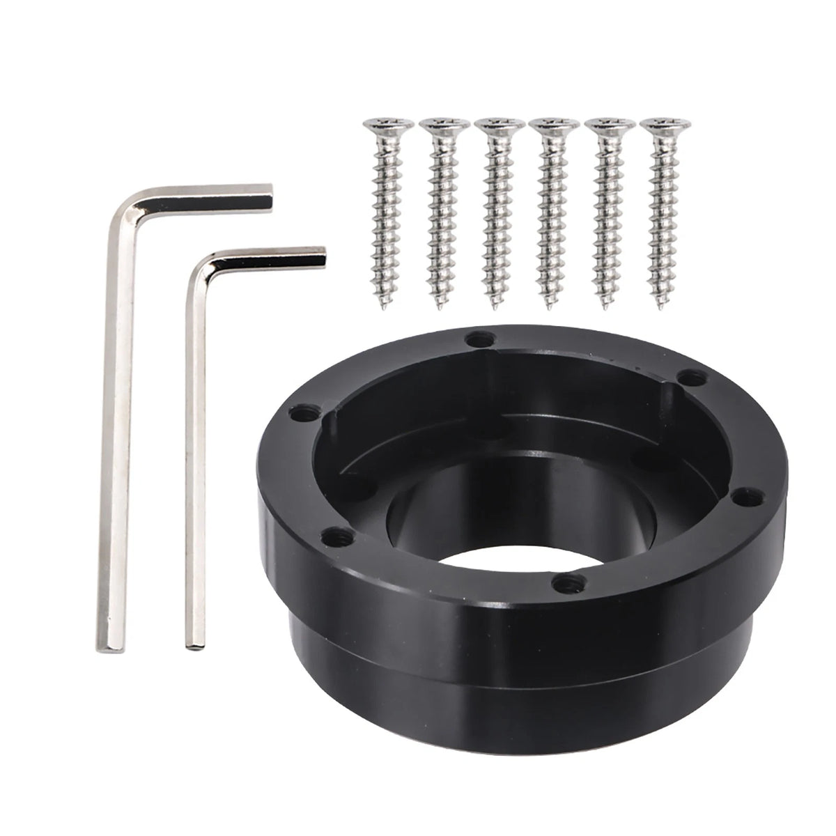 Black 70MM Racing Steering Wheel Adapter Plate For Logitech G29 G920 G923 Parts;