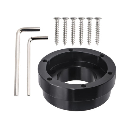 Black 70MM Racing Steering Wheel Adapter Plate For Logitech G29 G920 G923 Parts;