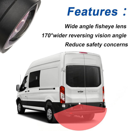 Rear View Backup Camera Compatible with Transit 150 250 350 350HD 2015-2017