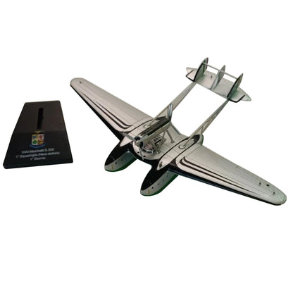 Durable Diecast Alloy 1/144 Scale WWII SIAI-Marchetti S.55X Aircraft Model Gift