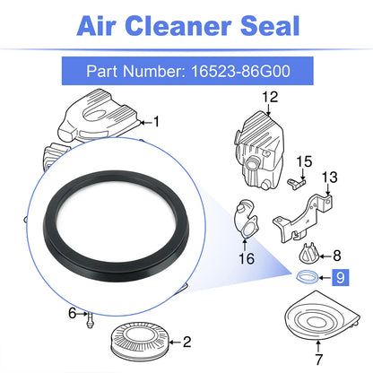 For Nissan D21/D21U 2.4L Engine Air Filter Cover Seal 16523-86G00 Hardbody