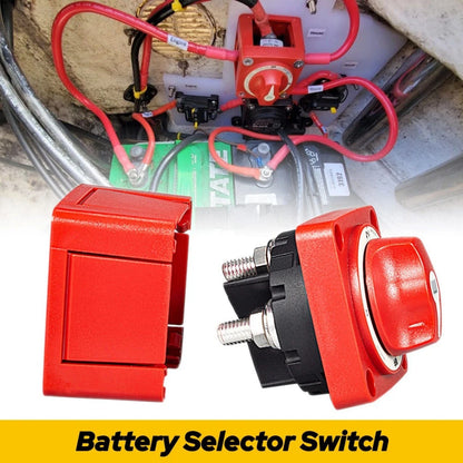 For Boat Marine Electrical Systems 300A Dual Battery Selector Switch 4 Position