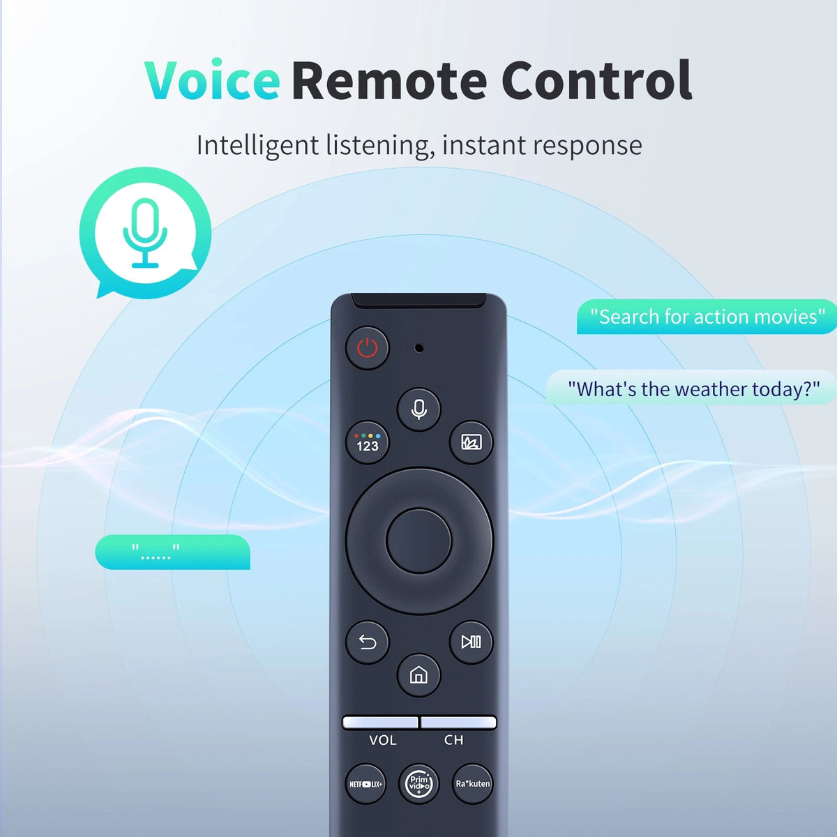 BN59-01300B For Samsung LCD Voice TV Remote Control BN59-01312B BN59-01330B