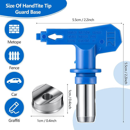 3 Pieces Spray Tips Airless Paint Gun Sprayer Tip 211 and 311, Blue