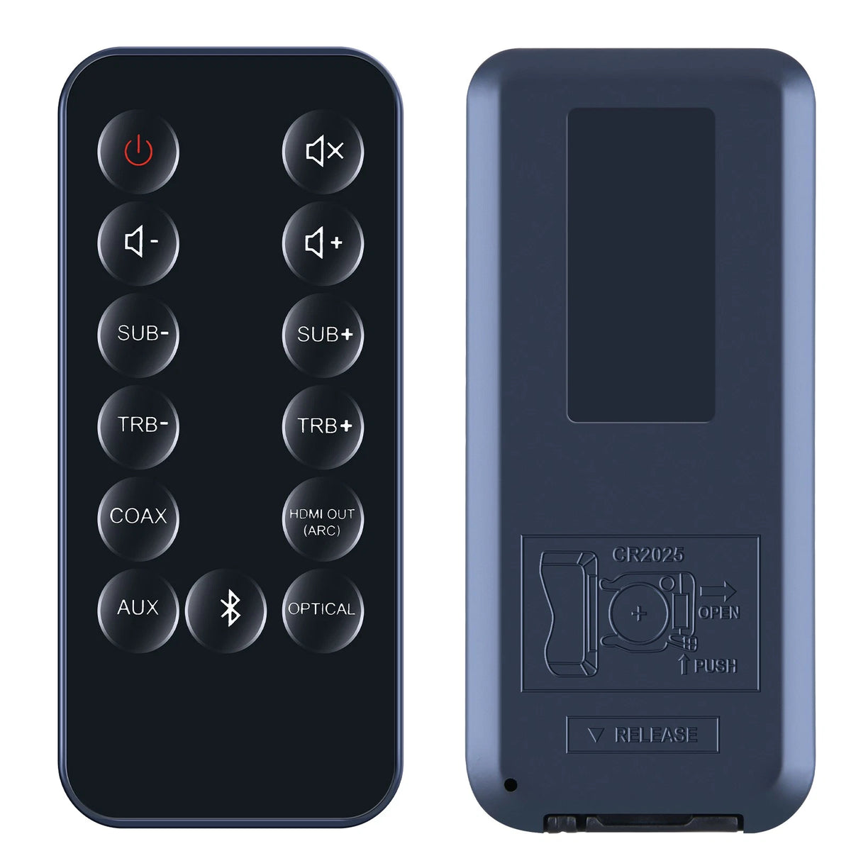 Replacement Remote Control For Hitachi AXS240BTU 240W Soundbar