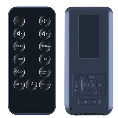 Replacement Remote Control For Hitachi AXS240BTU 240W Soundbar