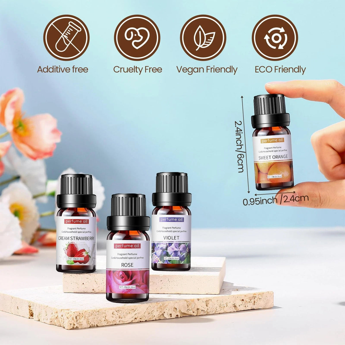 Nuanchu 26 Pcs Essential Oil Set for Humidifiers and 1 Fl Oz (Pack of 26)