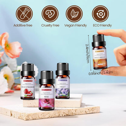 Nuanchu 26 Pcs Essential Oil Set for Humidifiers and 1 Fl Oz (Pack of 26)
