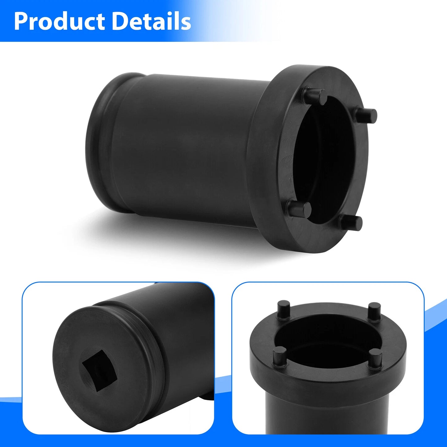 Output Shaft Locknut Socket Removal Tool T-7458 For Ford TorqShift 5R110W, 4R100