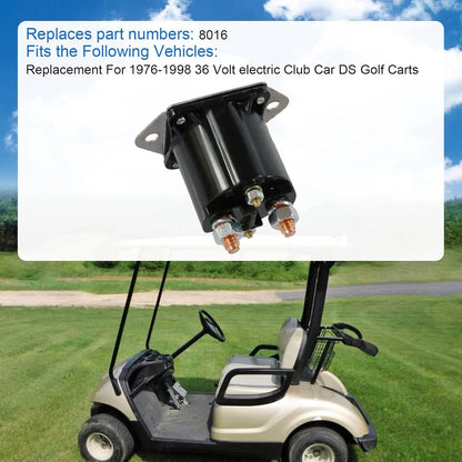36V Electric Golf Cart Solenoid 4 Terminal, Repalcement For Club Car DS 1 Pcs