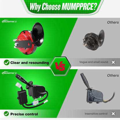 Upgraded Golf Cart Turn Signal Kit with Horn, Brake Switch Pad and black