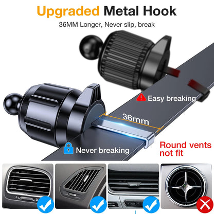 Phone Holders for Your Car Holder Mount【Super Suction】Cell Dark Black