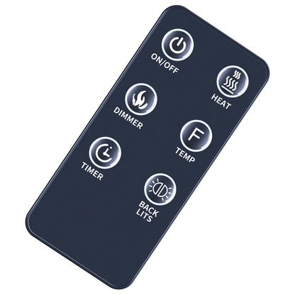 Remote Control For Mainstays Wall Mounted Electric Fireplace WFP-22C WFP-22C/XXX