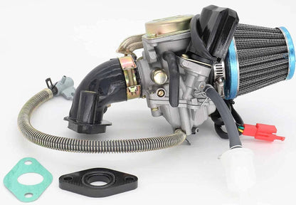 GY6 50CC 49CC Carburetor with Air Filter Intake Manifold Replacement for...