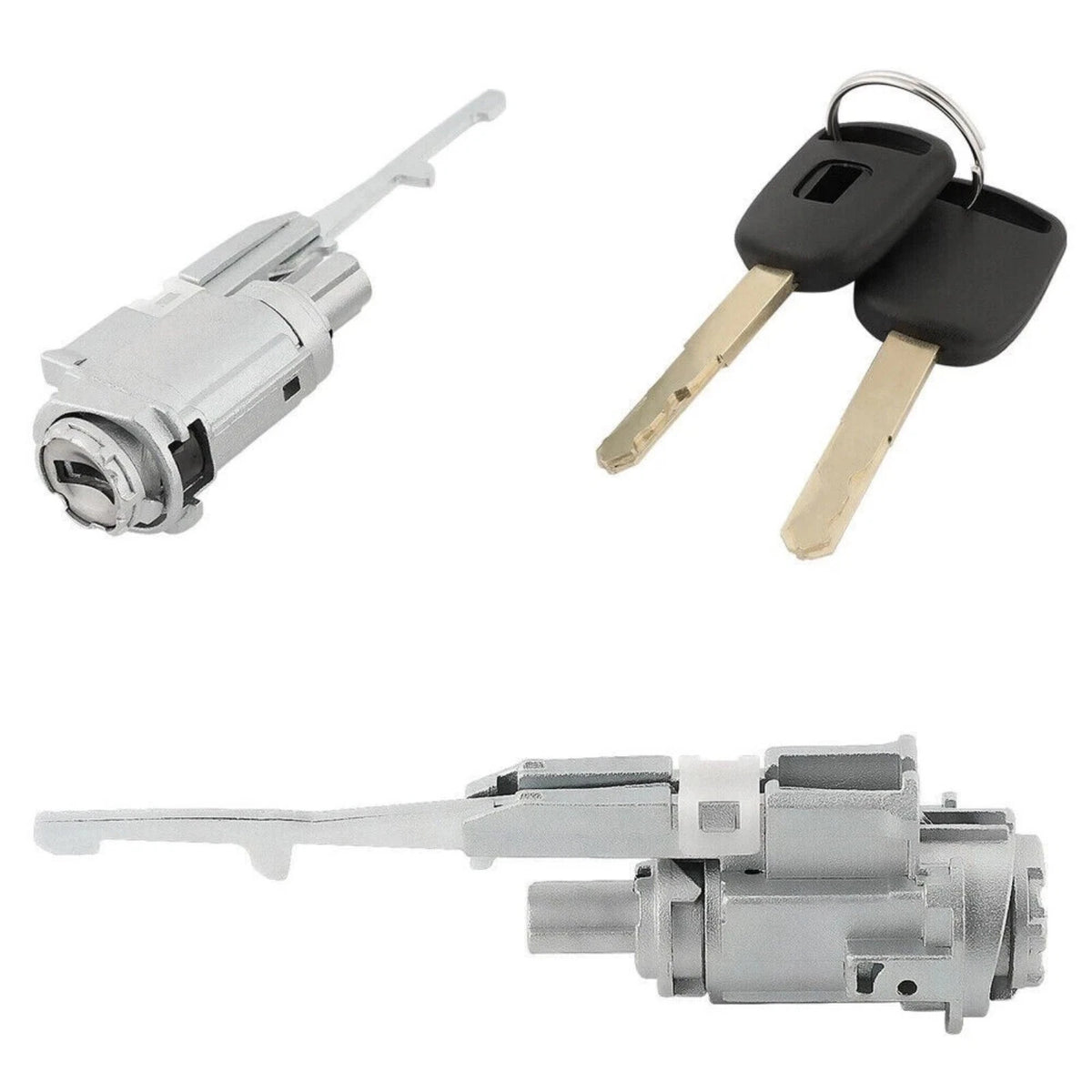 For Honda Civic 2003-2013 Ignition Lock Cylinder with Keys Replacement Part Set