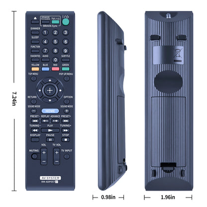 RM-ADP057 Remote Control For Sony DVD BDV-E280 BDV-E980 BDV-E880
