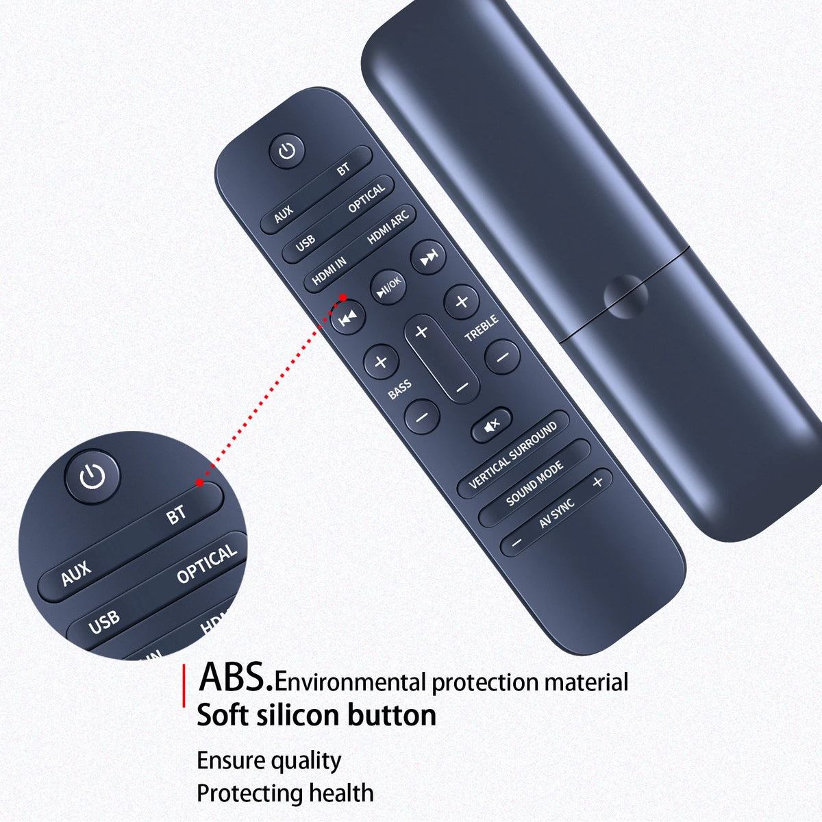 For TCL 405001267 TS9030 Alto 9+ 3.1 Dolby Atmos Sound Bar Remote Control