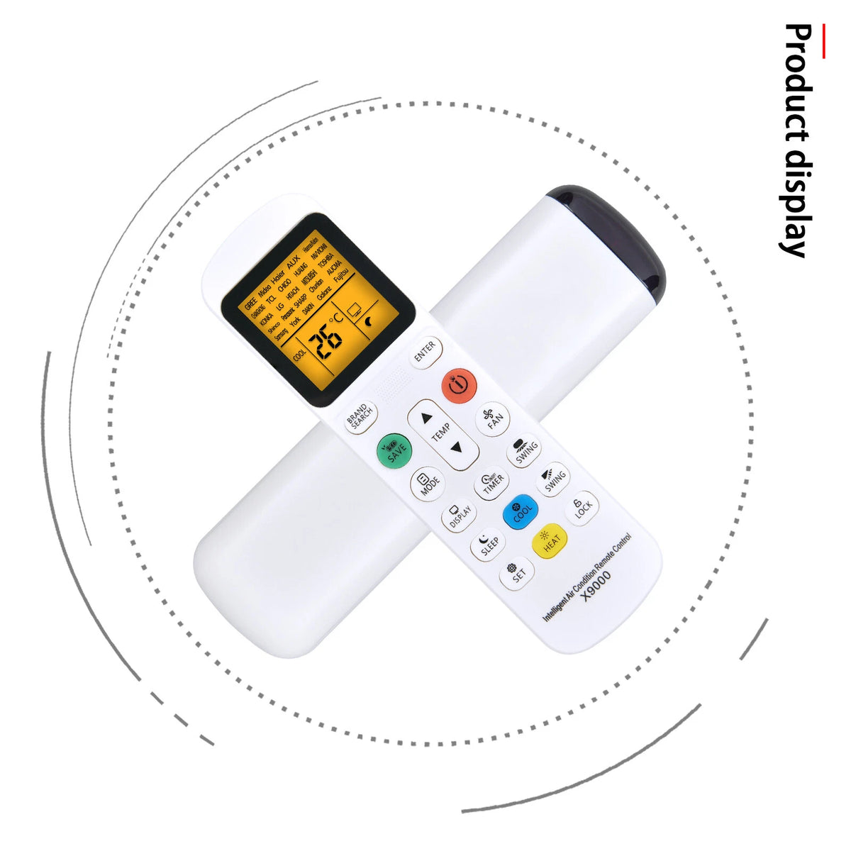 Universal Air Conditioner Remote Control For LG,Hitachi,Panasonic,Toshiba,Midea