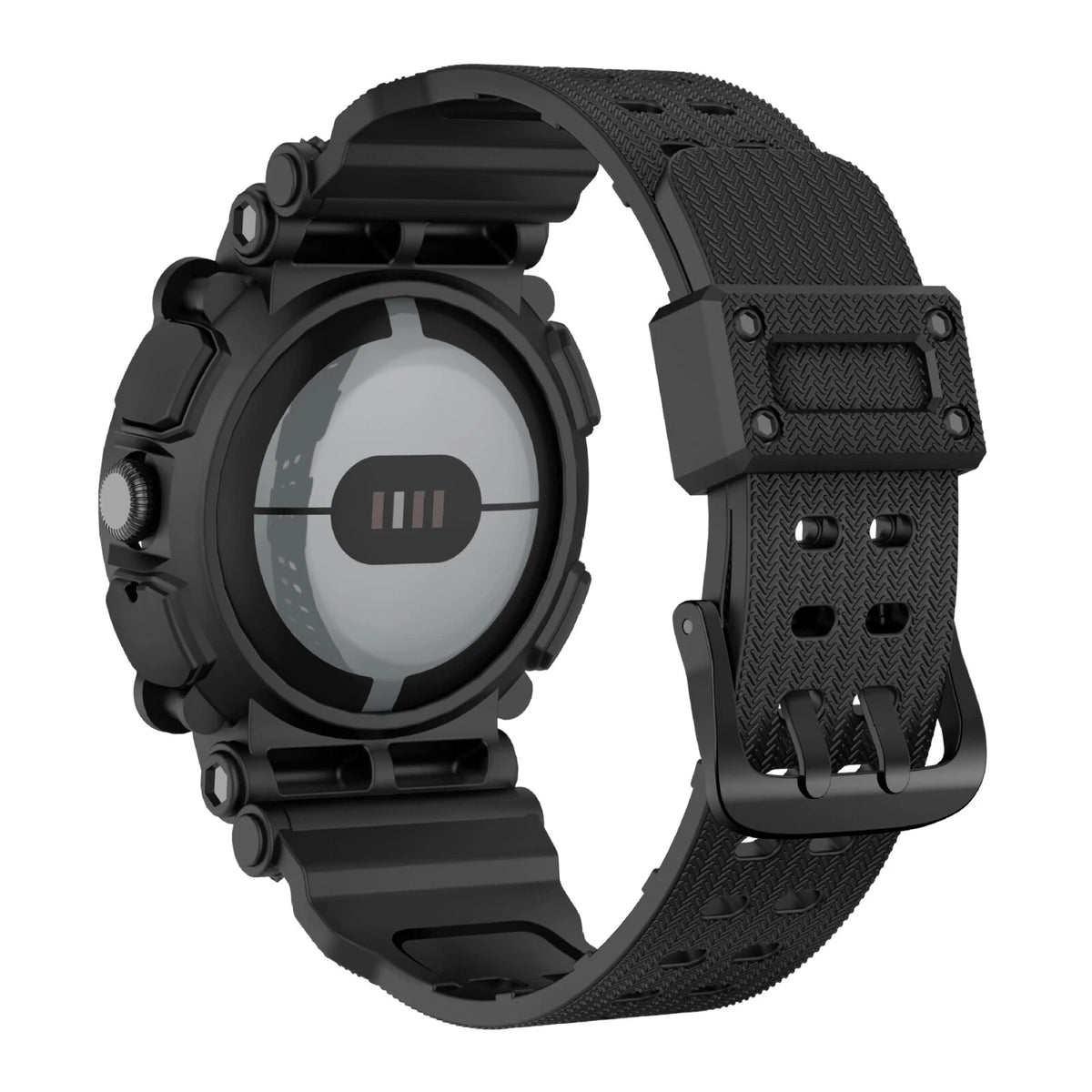 Shockproof Watch Case Strap for Google Pixel Watch Band Silicone Cover Bracelet