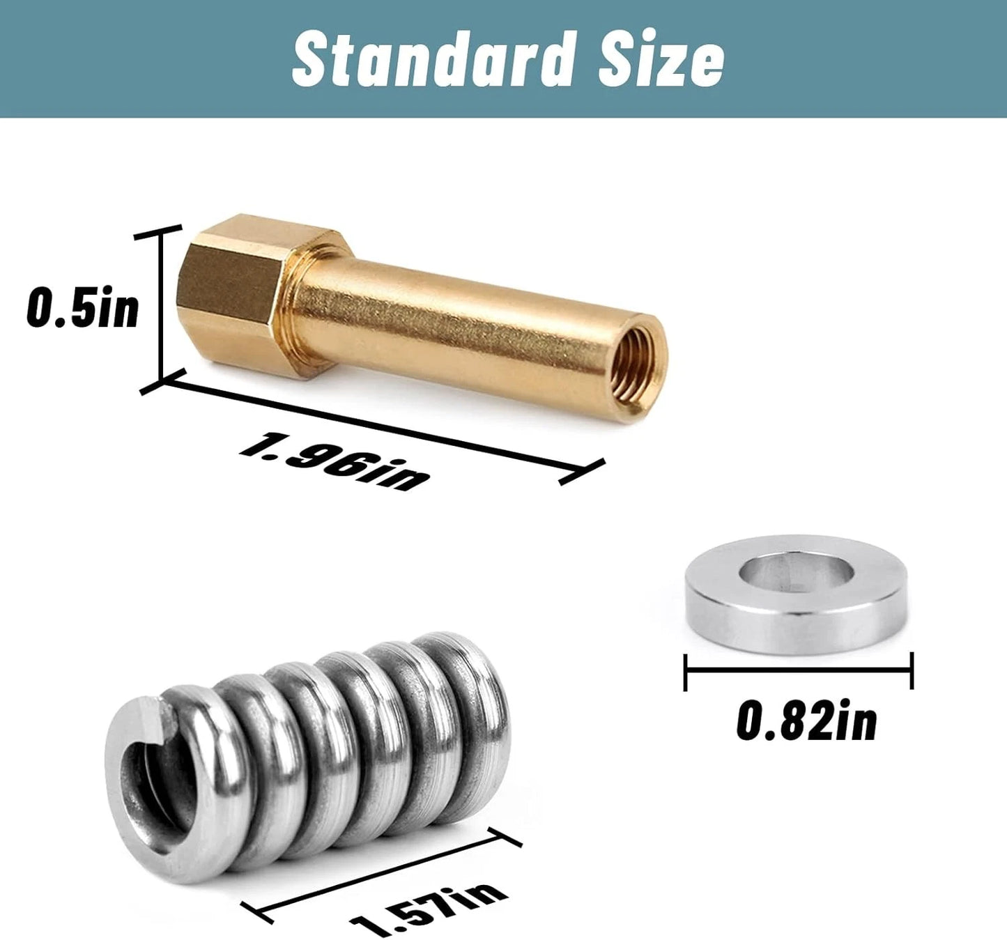 Alocs DEX2420JKIT, DEX2400JN Brass Sleeve Nut Assembly Replacement for...
